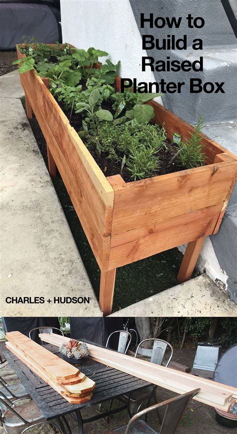 diy raised garden box